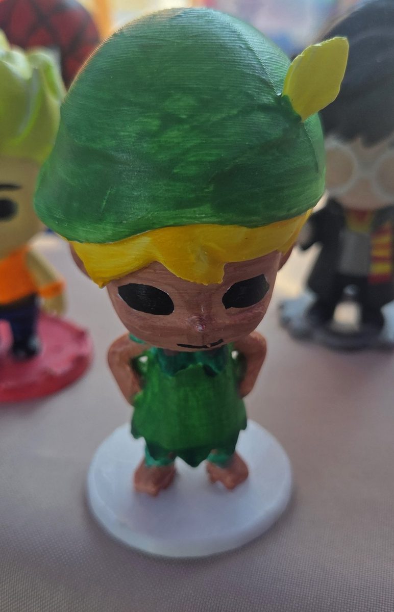 Painted Green Elf